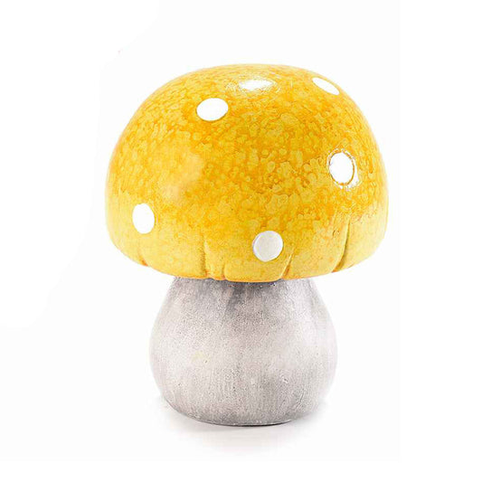 Fungo decorativo giallo