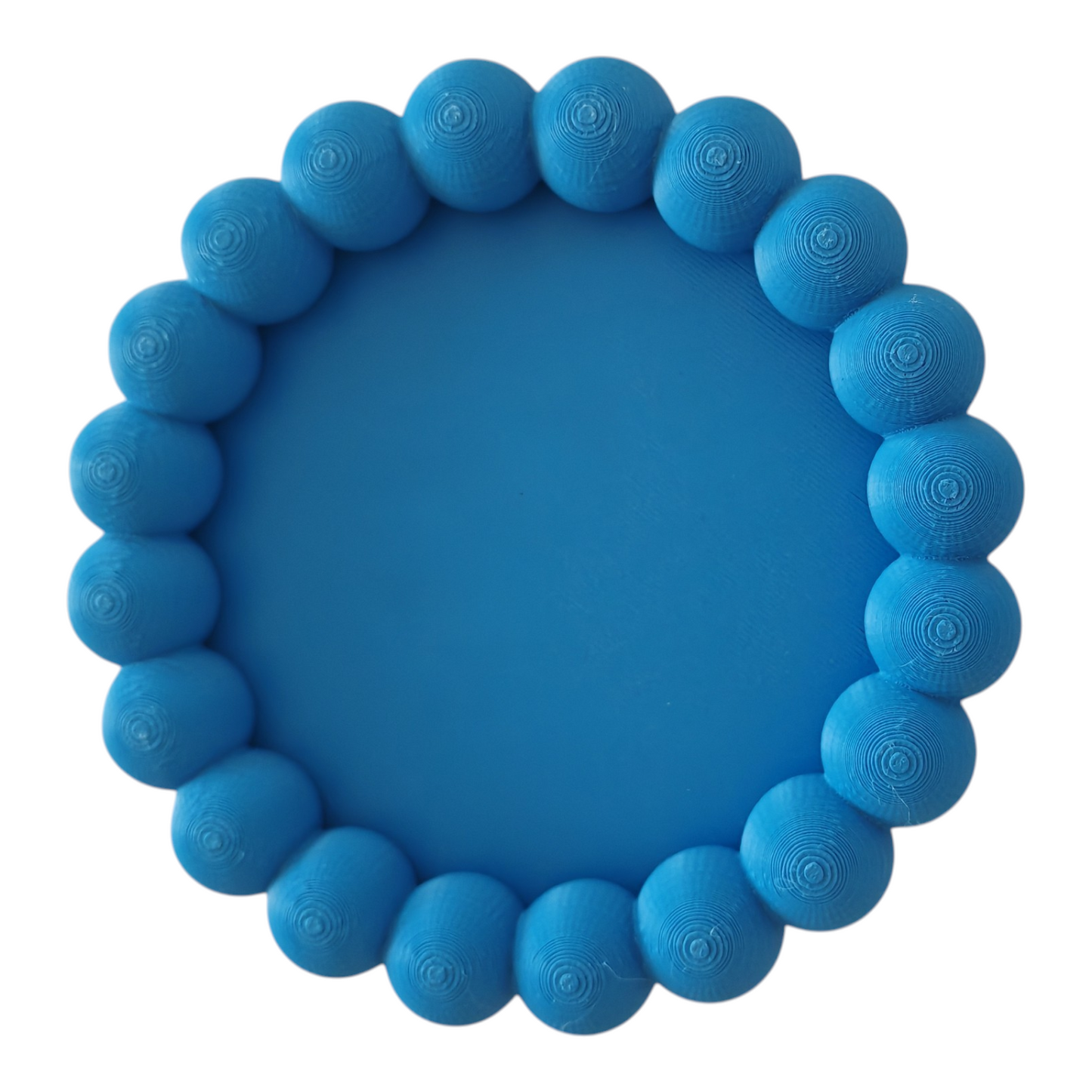 Vassoio perle blu in PLA
