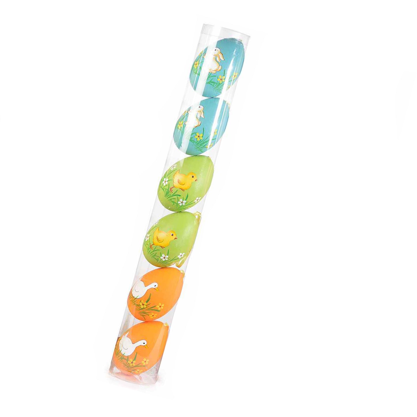 Uova in plastica da appendere colorate