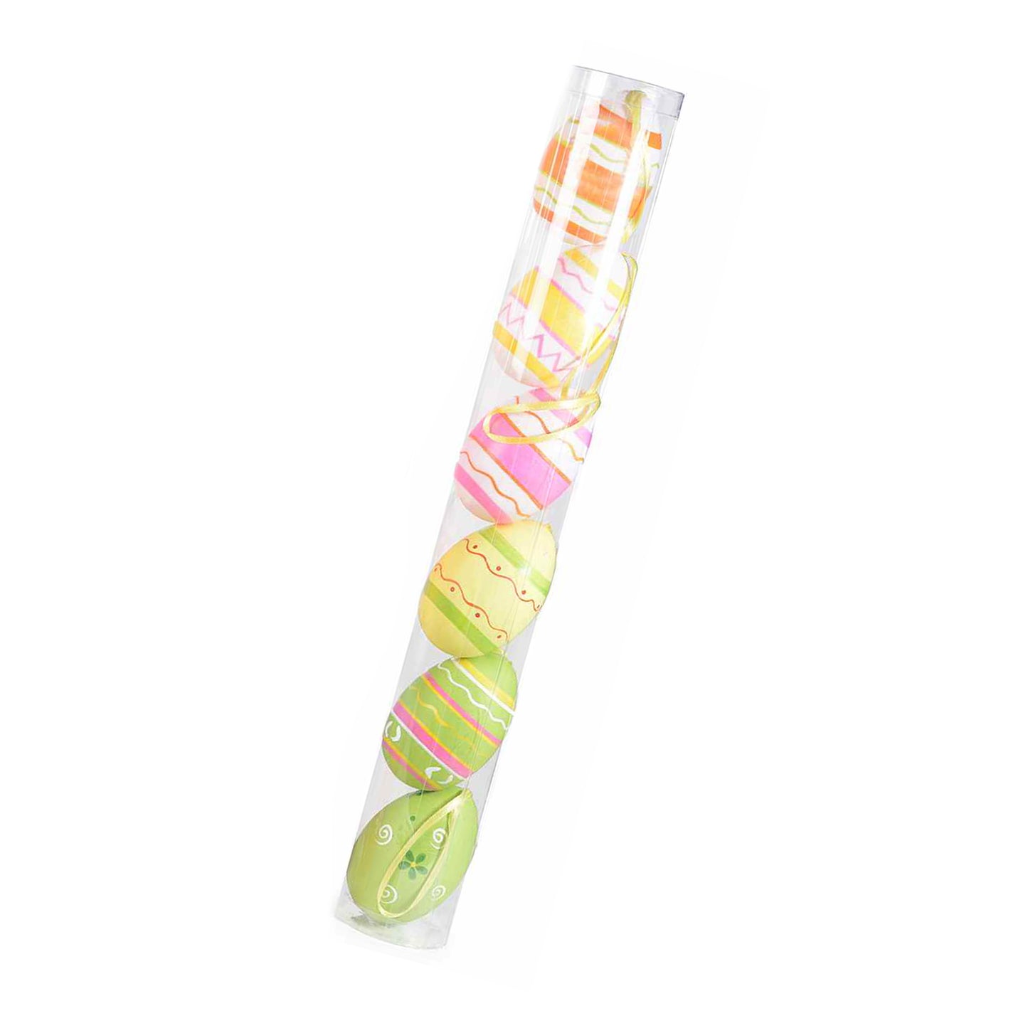 Uova in plastica da appendere colorate