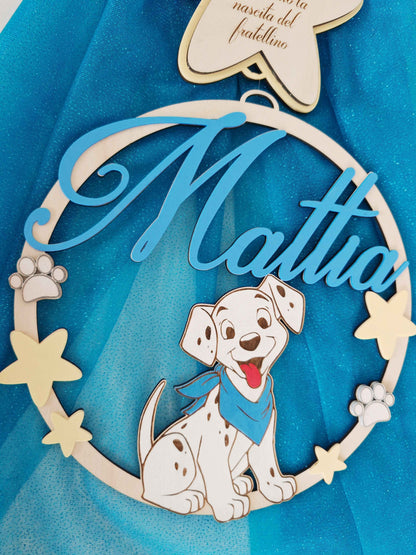 Fiocco nascita cagnolino