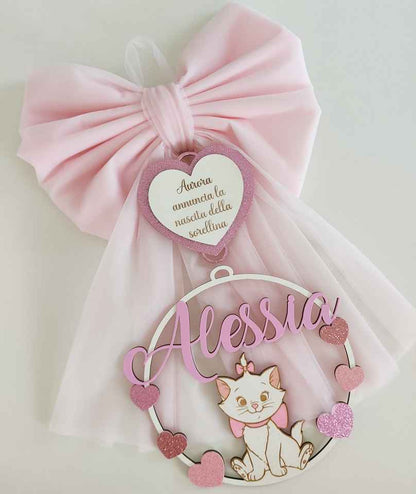 Fiocco nascita gattina