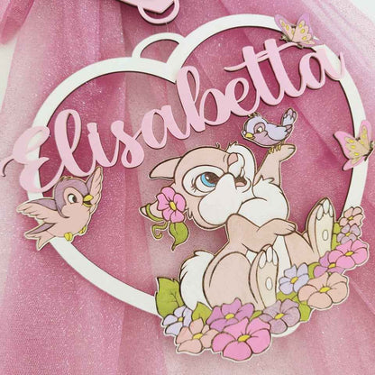 Fiocco nascita coniglietta