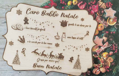 Tovaglietta in legno personalizzabile