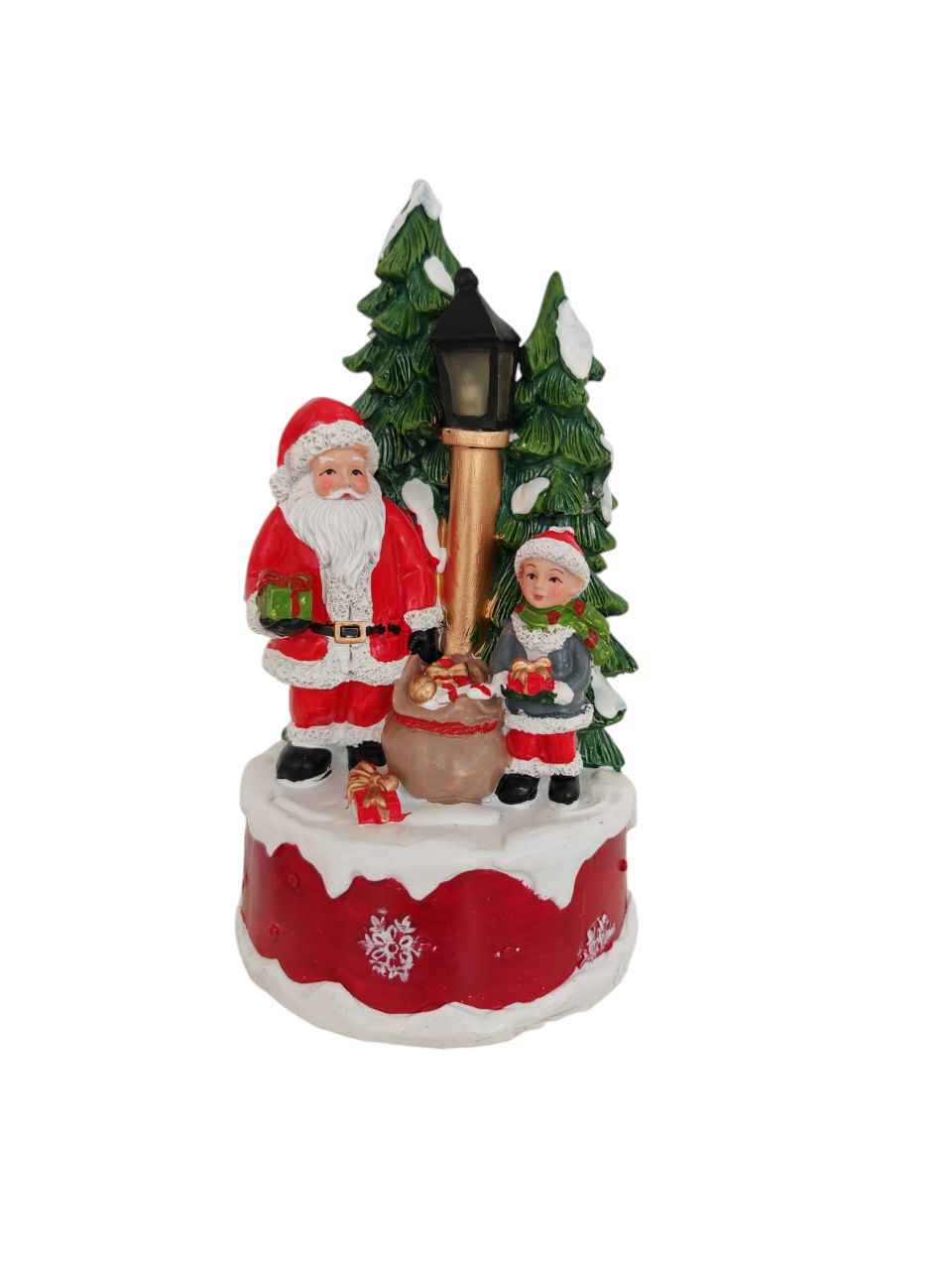Carillon luminoso Babbo Natale