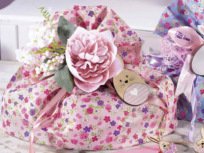 Sacchetto colomba con tirante arancio