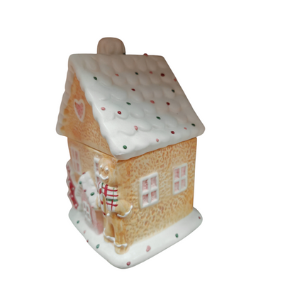 Barattolo casetta ceramica maxi