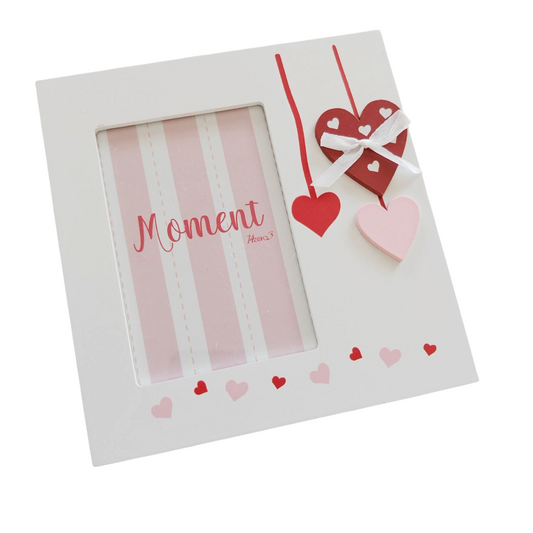 Cornice bianca cuore - Best Moment Decor