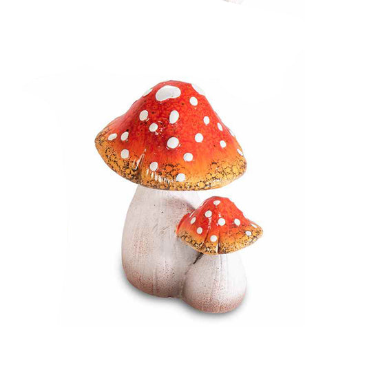 Coppia funghi decorativi maxi