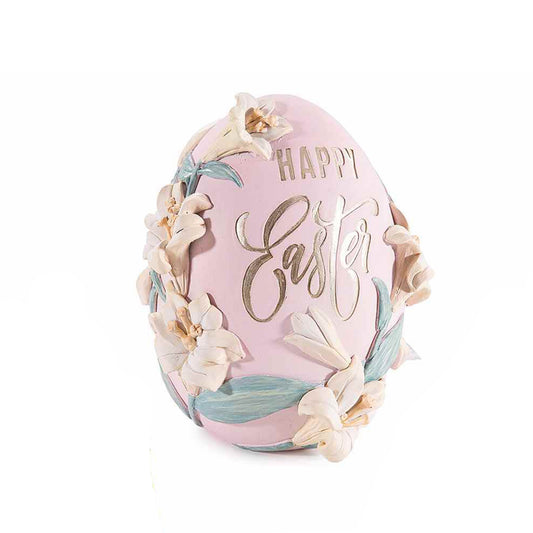 Uovo rosa Happy Easter