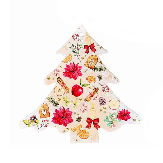 Sottopentola albero bianco