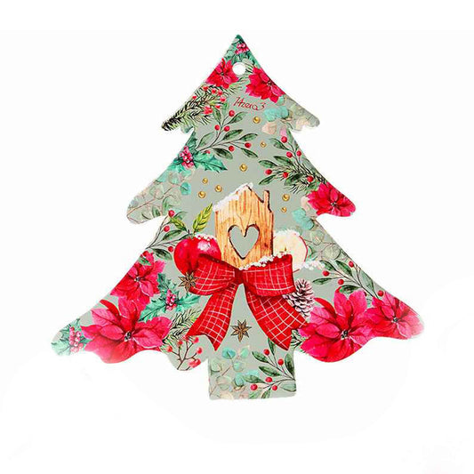 Sottopentola albero casetta