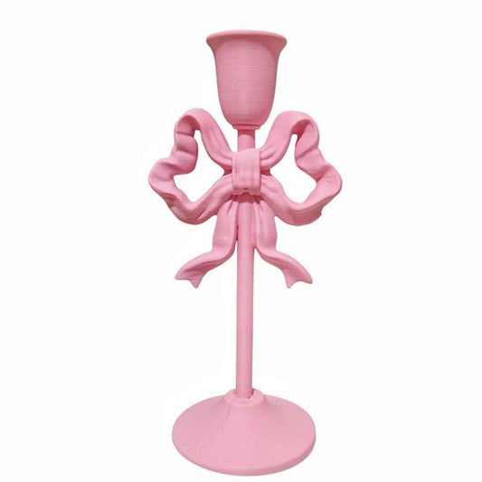 Candeliere fiocco rosa baby in PLA (Copia)