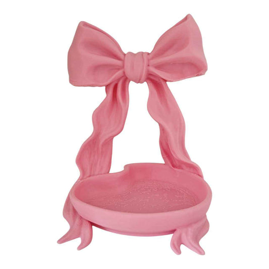 ARTICOLO CON DIFETTO Portabijoux / portacioccolatini ribbon rosa