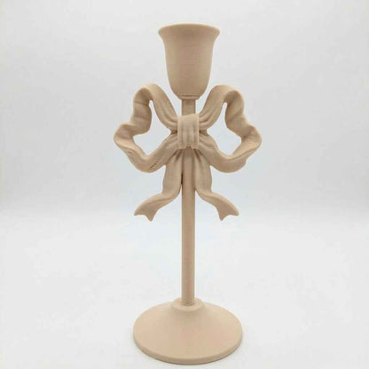 Candeliere fiocco beige in PLA