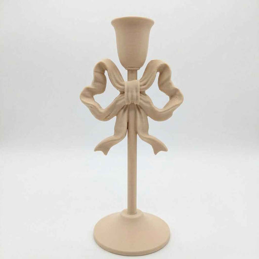 Candeliere fiocco beige in PLA