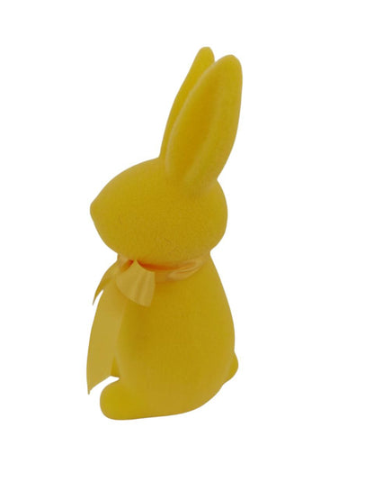 Coniglietto in vellutino giallo