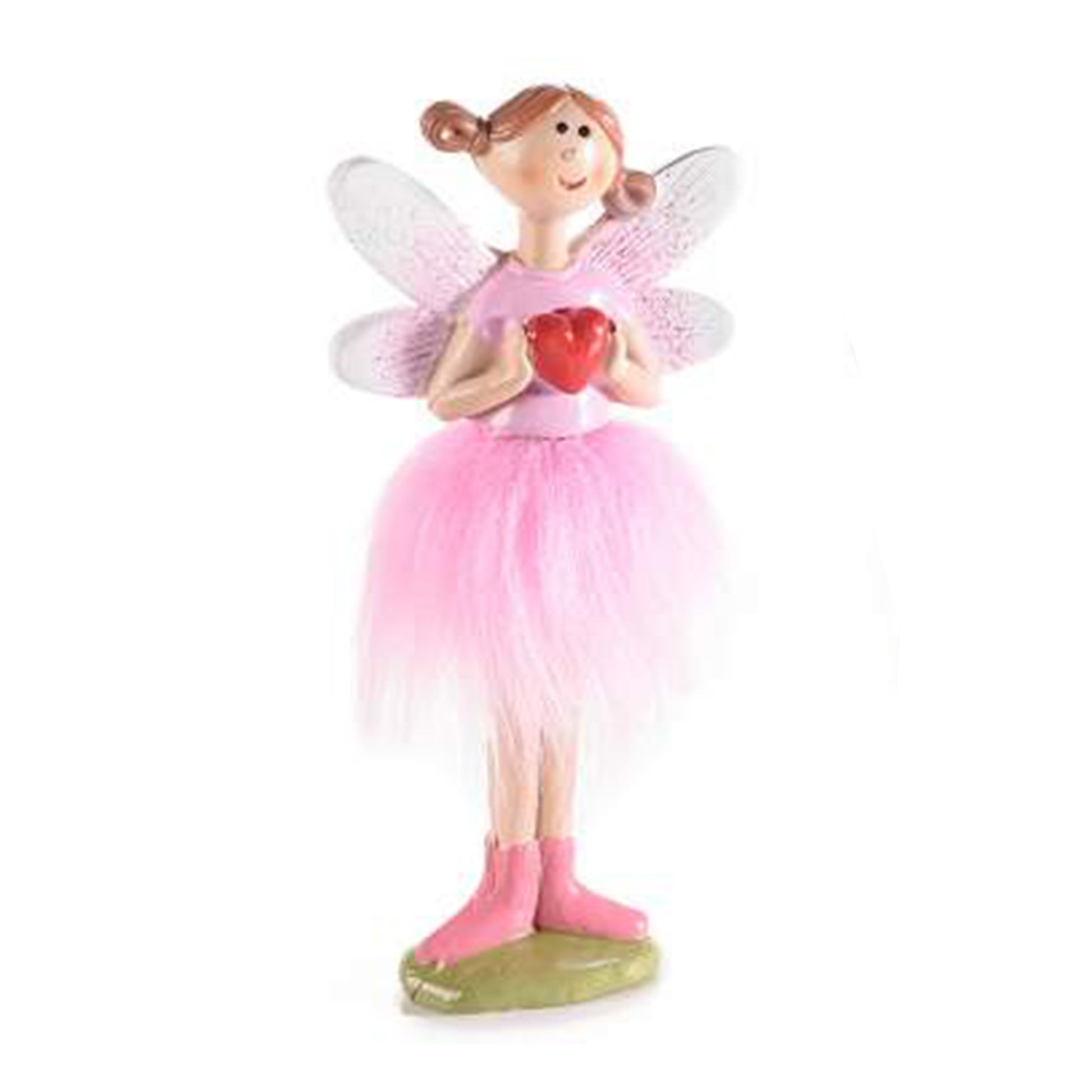 Fatina decorativa rosa con cuore - Best Moment Decor