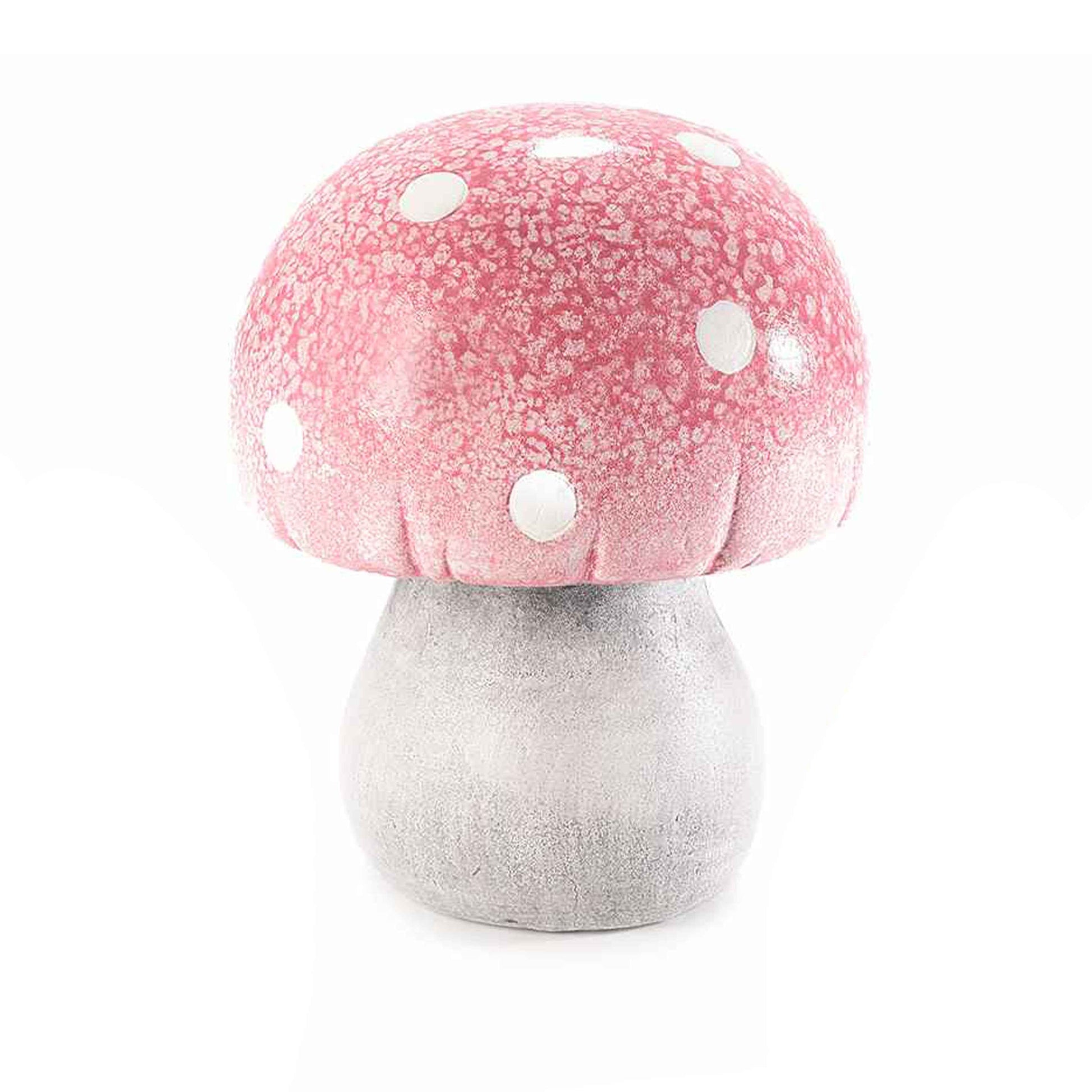 Fungo decorativo rosa