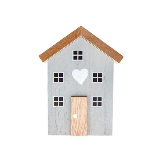 Casetta in legno grigia