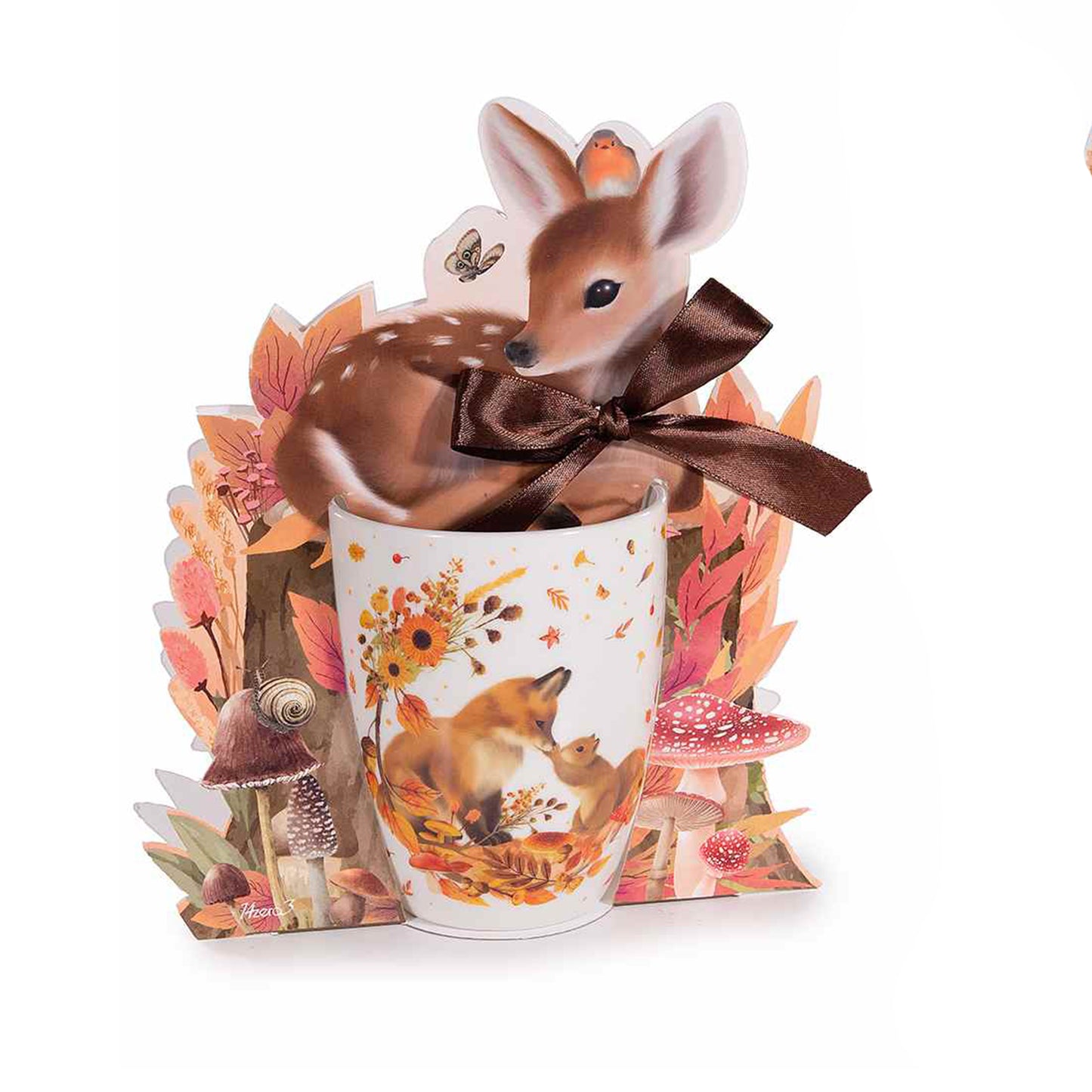 Tazza con confezione regalo volpe