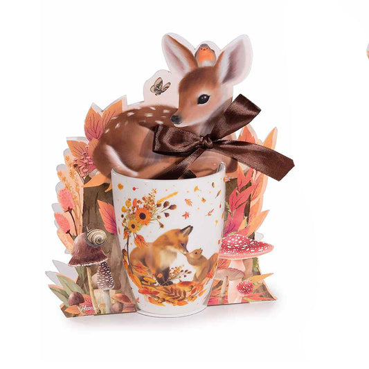 Tazza con confezione regalo volpe