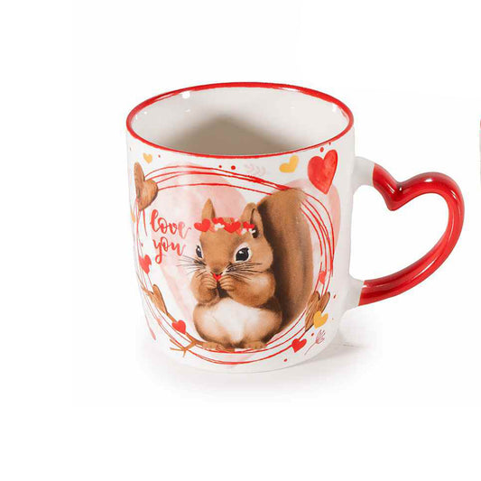Tazza scoiattolo love con scatola