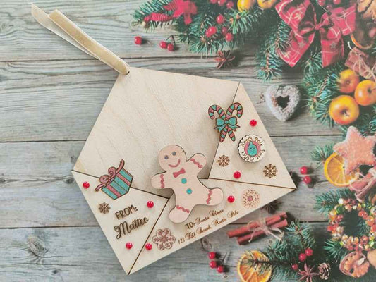 Letterina in legno