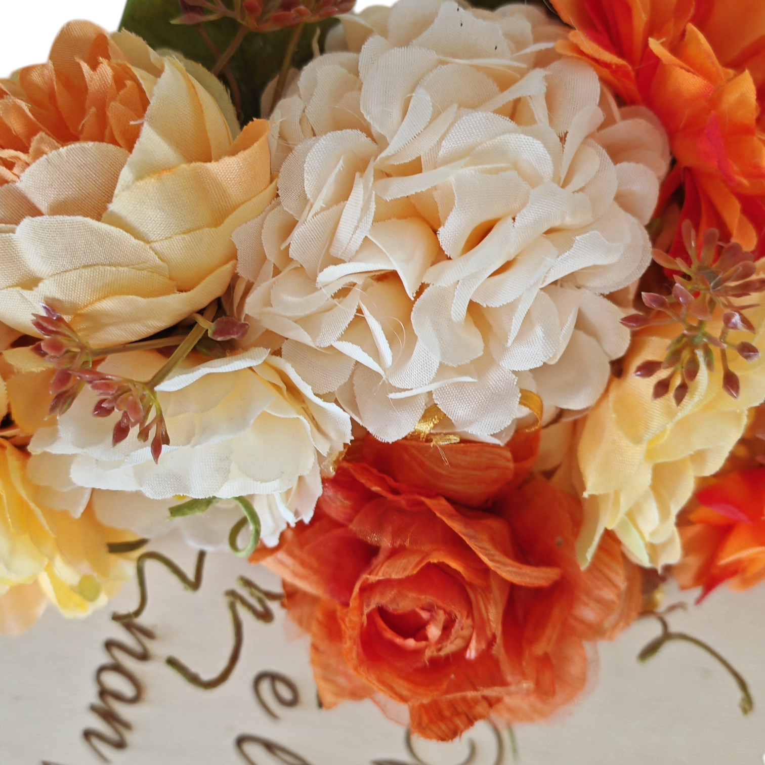 Cuore floreale maxi