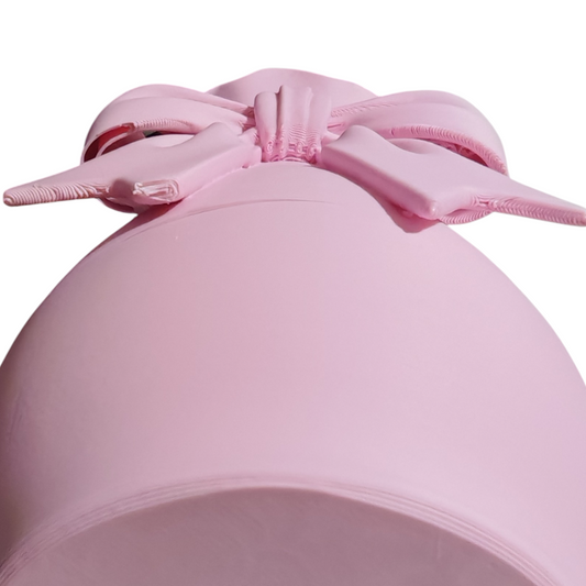 ARTICOLO CON DIFETTO Vaso ribbon piccolo rosa pastello