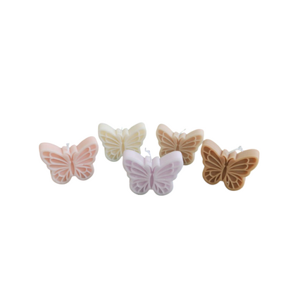 Candela farfalla panna - Best Moment Decor
