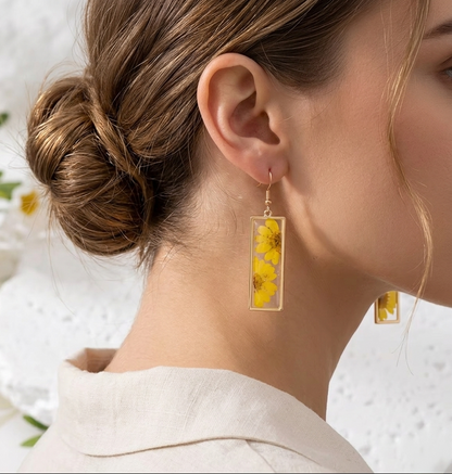 Orecchini Eternal pendant sunflower