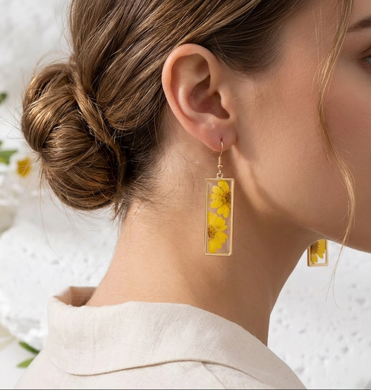 Orecchini Eternal pendant sunflower