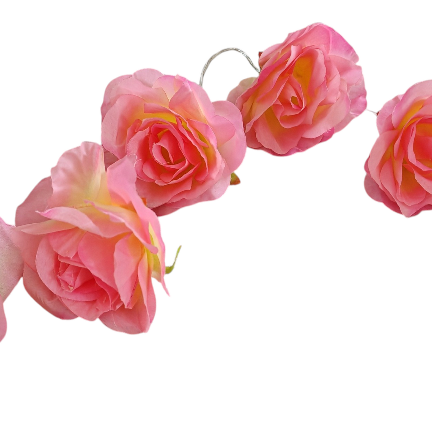 Striscia led con rose rosa