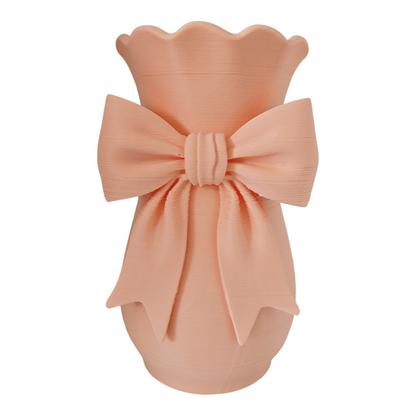 ARTICOLO CON DIFETTO Vaso ribbon grande pesca