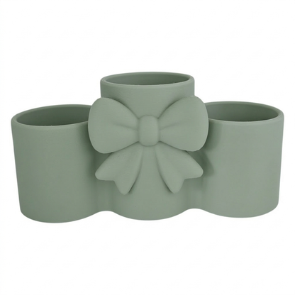 Portaoggetti Ribbon verde salvia limited edition in PLA