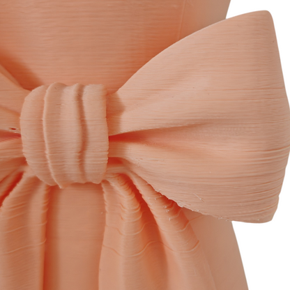 ARTICOLO CON DIFETTO Vaso ribbon grande pesca