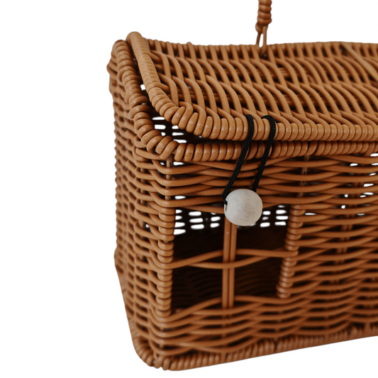 Cestino in rattan
