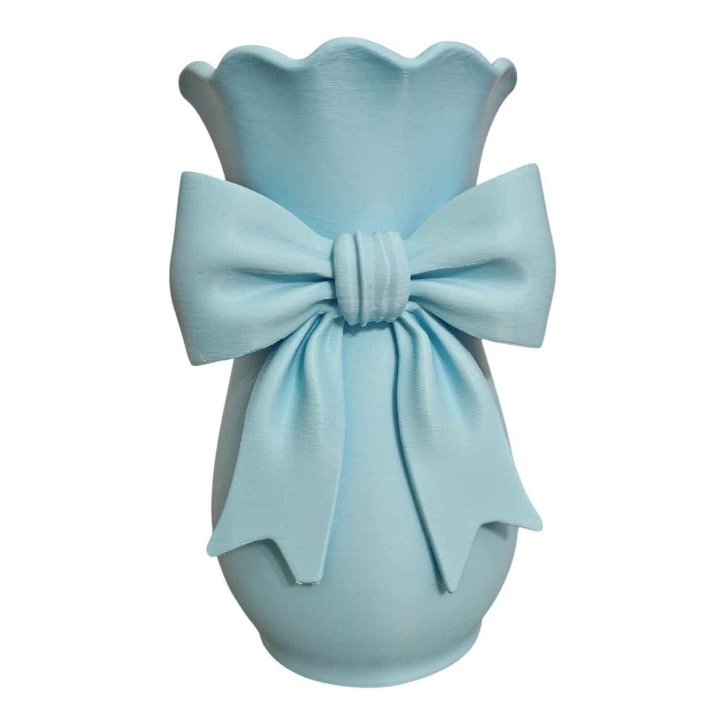 ARTICOLO CON DIFETTO Vaso ribbon piccolo azzurro