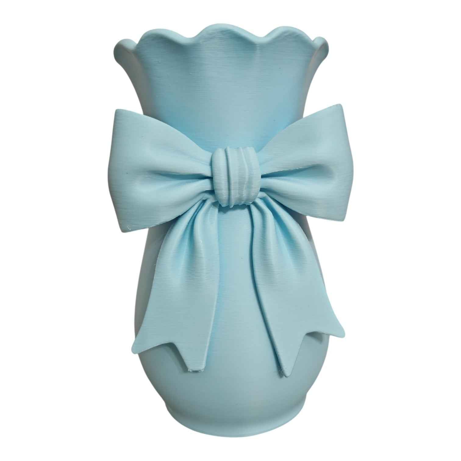 ARTICOLO CON DIFETTO Vaso ribbon piccolo azzurro