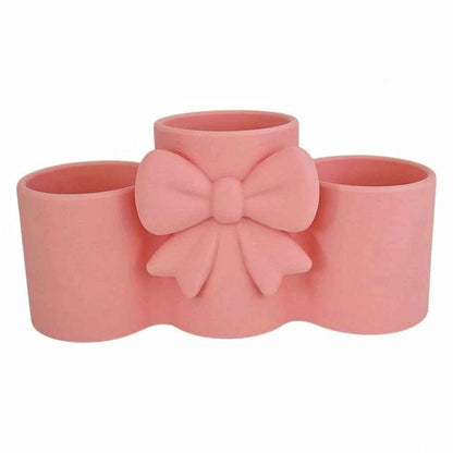 Portaoggetti Ribbon rosa baby in PLA