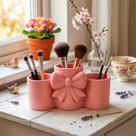 Portaoggetti Ribbon rosa baby in PLA