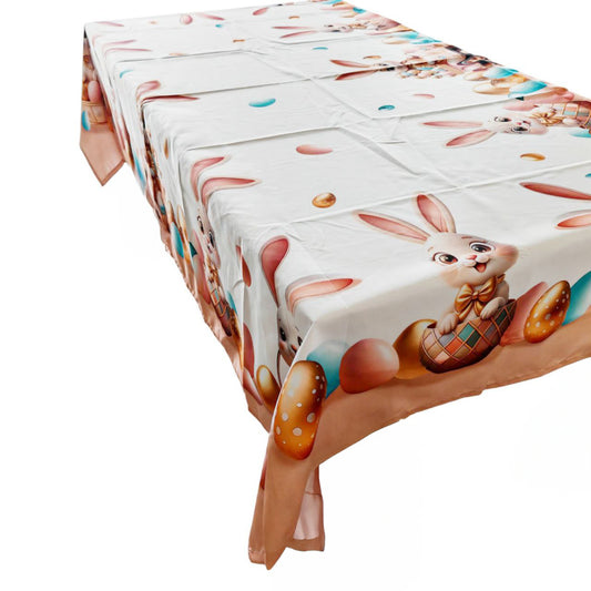 Tovaglia pink bunny 12 posti