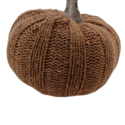 Zucca in tessuto marrone