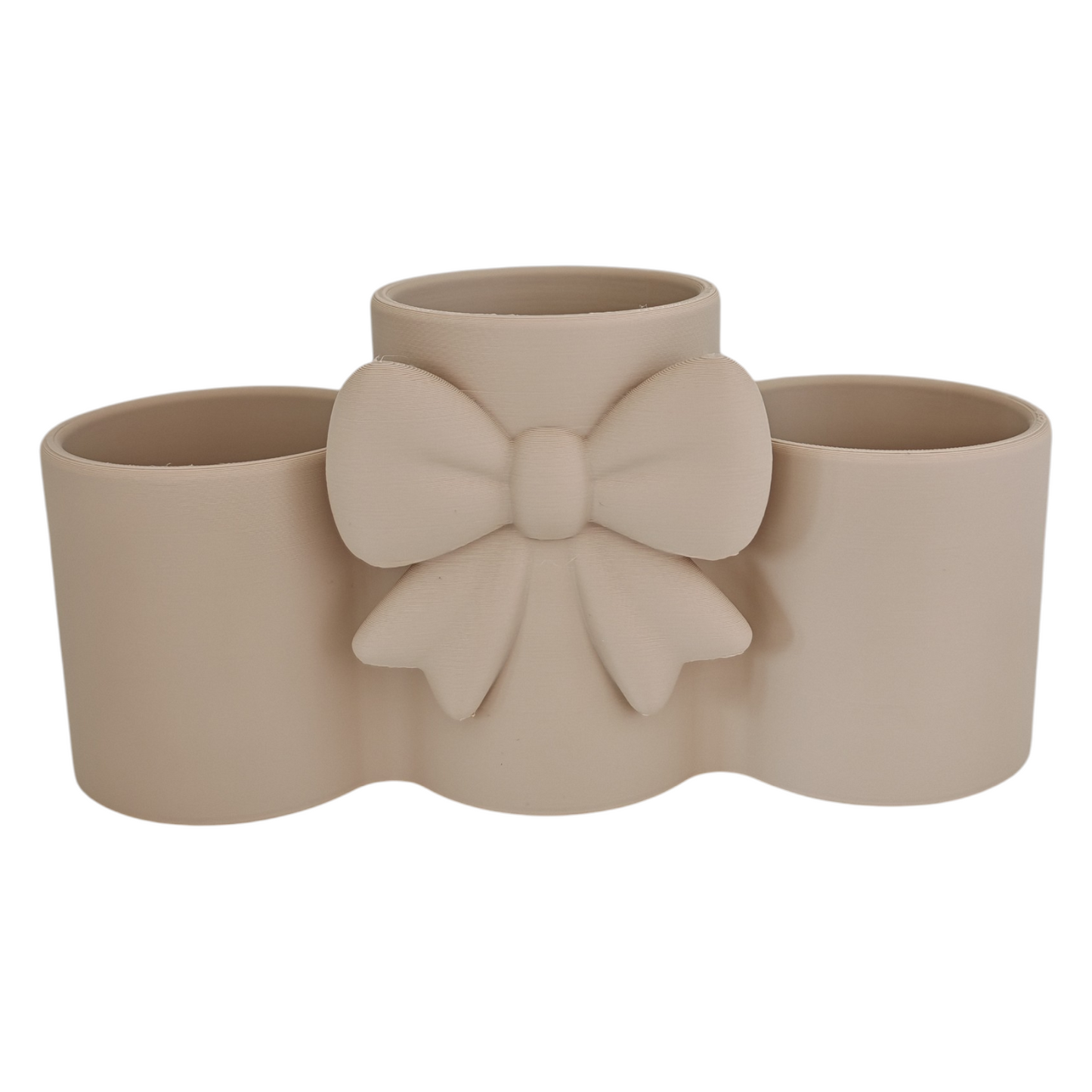 Portaoggetti Ribbon beige in PLA