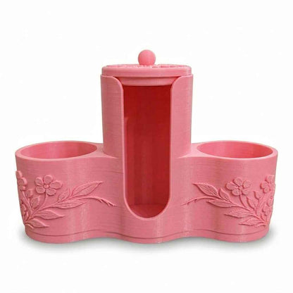 Portaoggetti bagno rosa baby  in PLA