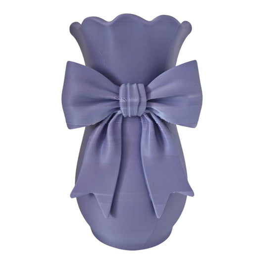 ARTICOLO CON DIFETTO Vaso ribbon grande viola