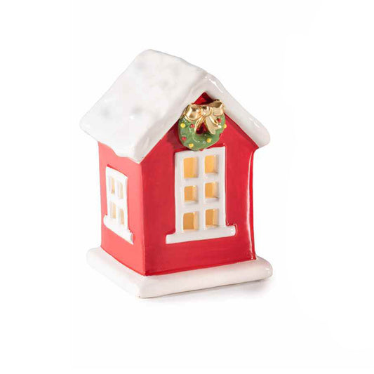 Casetta in porcellana luce led